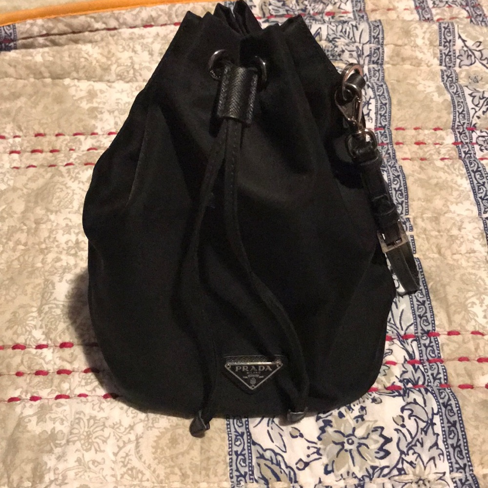 Authentic Prada bucket bag